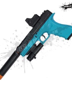 Mô Hình Súng Glock Xanh