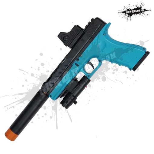 Mô Hình Súng Glock Xanh