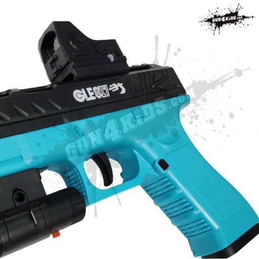 Mô Hình Súng Glock Xanh
