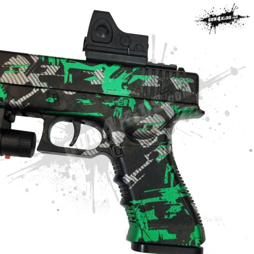 Mô Hình Súng Glock Xanh Lá