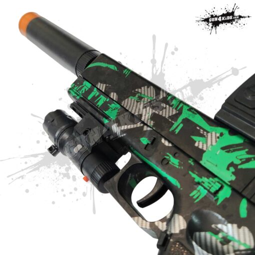 Mô Hình Súng Glock Xanh Lá