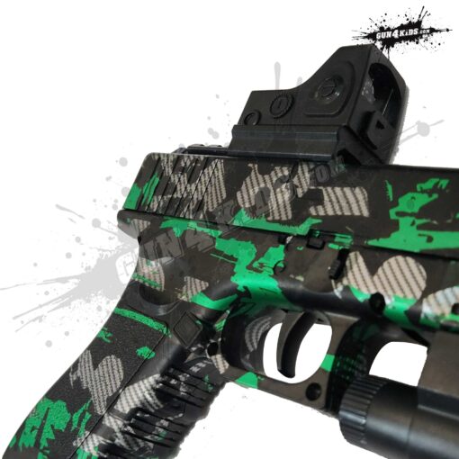 Mô Hình Súng Glock Xanh Lá