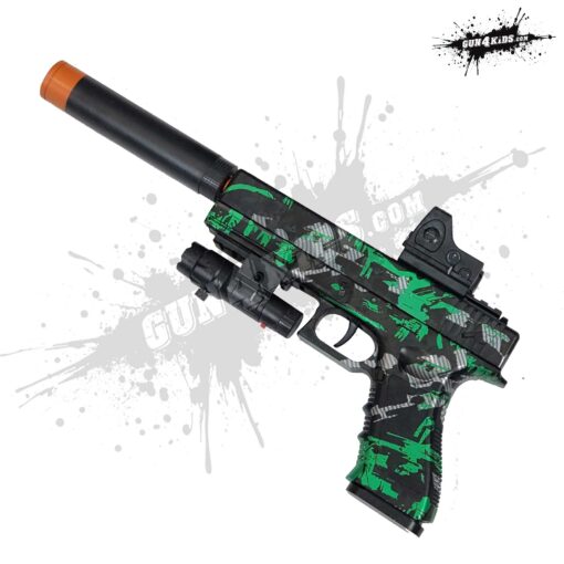 Mô Hình Súng Glock Xanh Lá